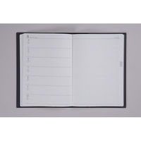 高橋書店 【2025年4月版】デスクダイアリーカジュアル1 A5 片側1週間+ノート月曜始 黒 961 1冊（直送品）