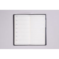 高橋書店 【2025年4月版】ニューダイアリー2 手帳判 片側1週間+ノート 月曜始まり 黒 804 1冊（直送品）