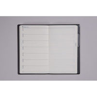 高橋書店 【2025年4月版】ニューダイアリーアルファ2 手帳判 片側1週間+ノート日曜始まり 黒 815 1冊（直送品）