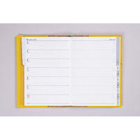 高橋書店 【2025年4月版】シャルム2 B6 片側1週間+ノート 月曜始まり メローイエロー 632 1冊（直送品）