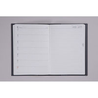 高橋書店 【2025年4月版】デスクダイアリー A5 片側1週間+ノート 月曜始まり 紺 915 1冊（直送品）