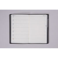 高橋書店 【2025年4月版】ビジネス手帳1 手帳判 片側1週間+ノート 月曜始まり 黒 800 1冊（直送品）