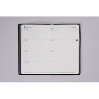 高橋書店 【2025年4月版】ニューダイアリーミニ3 手帳判 見開き1週間 月曜始まり 黒 832 1冊（直送品）