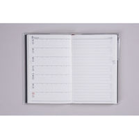 高橋書店 【2025年4月版】ビジネス手帳[小型版]2 手帳判 片側1週間+ノート 月曜始まり 黒 844 1冊（直送品）