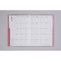 高橋書店 【2025年4月版】ミアクレールコケット4 A6 月間 月曜始まり オレンジ 938 1冊（直送品）