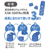 サーモス ボトルポーチ コバルトブルー FJWー550TR POUCH COB 1個