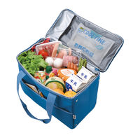 サーモス 保冷ショッピングバッグ 25L ブルー RFIー025 BL 1個