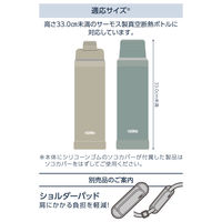 サーモス 保冷ボトルポーチ ブルーカモフラージュ APLー1500 BLーC 1個