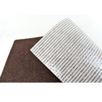 ワタナベ工業 吸着カーペット ループぴたマット 9枚入 30×30cm ブラウン 1セット（9枚入×2）