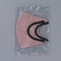 玉川衛材 フィッティ スタイルフィットプラス オールドライラック ふつうサイズ 使い捨て　不織布　バイカラー　1袋（7枚入）