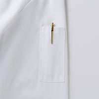 住商モンブラン コックコート 兼用 長袖 グレー M 6-1026 1枚（直送品）