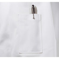 住商モンブラン コックコート 兼用 長袖 グレー M 6-1056 1枚（直送品）