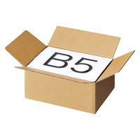 ストア・エキスプレス ワンタッチ段ボール 幅27×奥行20×高さ13cm(60サイズ) 36125-4501 1セット(10枚入)（直送品）