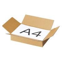 ストア・エキスプレス ワンタッチ段ボール 幅31×奥行22×高さ7cm(60サイズ) 36125-4506 1セット(10枚入)（直送品）