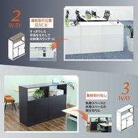 ネットフォース ワークプロ キャビネット用オプション 天板 幕板 幅800×奥行360mm ナチュラル WPC-08-TM-AW-NA 1個（直送品）