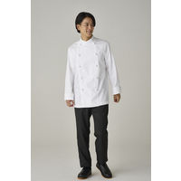 住商モンブラン コックコート 男女兼用 長袖 白 MOC-10-S 1枚