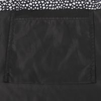 スクエアビックトートバック ブラック変形ハート LAKOLE/ラコレ