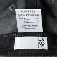 ウォッシュドロゴキャップ レッド LAKOLE/ラコレ