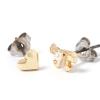 ミニハートピアス5点セット ゴールド LAKOLE/ラコレ