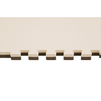 アイリスオーヤマ マット ジョイントマット 30×30cm 厚み2cm リバーシブル JMRV-39 モカブラウン/ベージュ 1セット(9枚入)