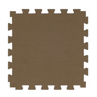 アイリスオーヤマ マット ジョイントマット 30×30cm 厚み2cm リバーシブル JMRV-318 モカブラウン/ベージュ 1セット(18枚入)