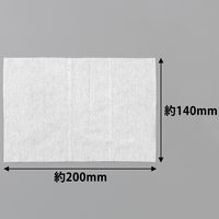 アスクルやわらか手口ふき　からだふき　ウェットタオル　手口ふき用ウェットティッシュ　1セット(80枚入×10パック) オリジナル