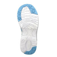 山一 消臭クッションインソールサボシューズ ブルー 23cm YI80 1足（わけあり品）