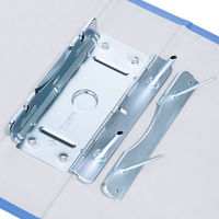 アスクル　パイプ式ファイル片開き　ベーシックカラー（2穴）　A4ヨコ　とじ厚50mm背幅66mm　ブルー オリジナル（わけあり品）