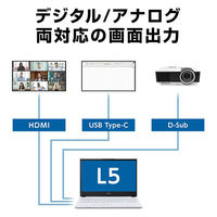 マウスコンピューター MousePro L5-I5U01WT-A L5I5U01WTACAW101DEC 1台（直送品）