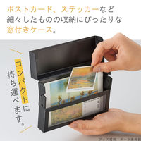 リヒトラブ リヒト Collel コンパクトストレージケース コングレスケース ファイルケース チケット A6 ホワイト A451-0 1冊（直送品）