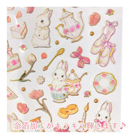 クローズ・ピン クローズピン たけいみきふち箔クリアシール US15806 1セット(10枚)（直送品）