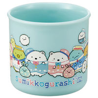 スケーター KE4AAG 抗菌 食洗機対応 プラコップ 【すみっコぐらし しろくまのふるさと】 691614-KE4AAG 1個（直送品）