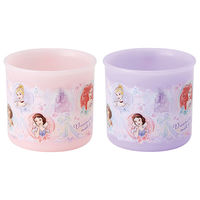 スケーター KE5AAGW 抗菌 食洗機対応 プラコップ 2P 【プリンセス 25】 697067-KE5AAGW 1個（直送品）