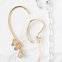 日本紐釦貿易 日本紐釦貿易(Nippon Chuko) カン付イヤーフック 2個入 シルバー A12-435 1セット(5袋)（直送品）