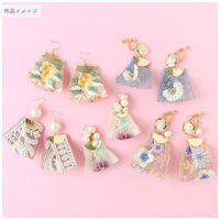 日本紐釦貿易(Nippon Chuko) リボン留め金具 ハーフラウンド W20mm 10個入 シルバー A24-68-S（直送品）