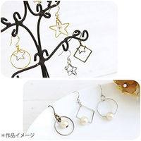 日本紐釦貿易 日本紐釦貿易(Nippon Chuko)NBK チタンフックピアス シルバー KE151-30 1セット(2袋)（直送品）