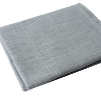 日本紐釦貿易 ムラ染刺し子布 錫 50×55cm KSC7190-18 1セット(3枚入)（直送品）