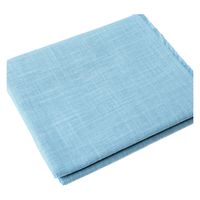 日本紐釦貿易 ムラ染刺し子布 水縹 50×55cm KSC7190-34 1セット(3枚入)（直送品）