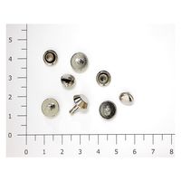 メルヘンアート 底鋲 円錐台 10mm ニッケル 4コ組 S1072 ME-S1072 1セット(3袋)（直送品）