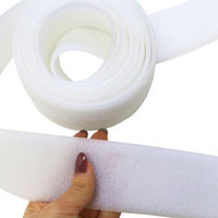 日本紐釦貿易(Nippon Chuko) YKK クイック ロングモヘア マジックテープ 縫い付けタイプ B[メス] 5cm巾×5m巻 白（直送品）