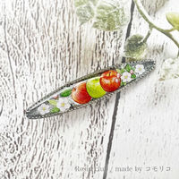 レジンクラブ(RESIN CLUB) UVレジン用シールパーツ ~レジンクラブ~ りんご【両面】 RC-RNG-101 1セット(3枚)（直送品）