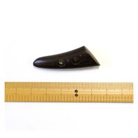 日本紐釦貿易 日本紐釦貿易(Nippon Chuko) ダッフルボタン 40mm 5個 茶 WD12-40C 1セット(3袋)（直送品）