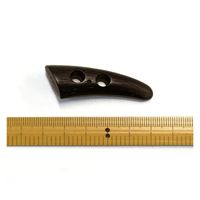 日本紐釦貿易 日本紐釦貿易(Nippon Chuko) ダッフルボタン 50mm 5個 茶 WD12-50C 1セット(3袋)（直送品）