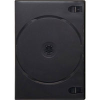 サンワサプライ DVDトールケース(2枚収納・30枚セット・ブラック) DVD-TN2-30BKN 1個（わけあり品）