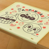 ＡＮポケット付きランチョンマット アンパンマン シリコーン製 フチ付き 洗いやすい コンパクト収納 1個 レック