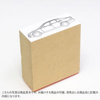 ゴム印  自動車（右）  A258  1個（直送品）