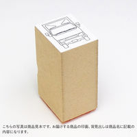 ゴム印  トラック（後ろ）  A262  1個（直送品）