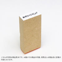 ゴム印  クリニックメッセージハンコ（おだいじに）  A269  1個（直送品）