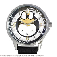 セントレディス ミッフィーカラビナ付きウォッチ 70th anniversaryブラック ST-PLMF0003 1個（直送品）
