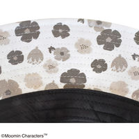 セントレディス ムーミンバケットハット日除け付 ブラック ST-NM0021 1個（直送品）